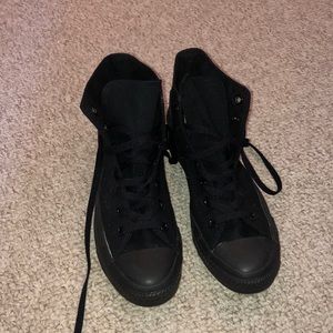 Black High Top Converse